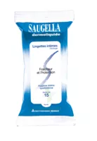 Saugella Lingette Dermoliquide Hygiène Intime Paquet/15 à La Seyne sur Mer